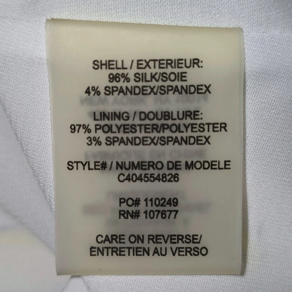 Alice + Olivia Green White Tropical Print Mini Dress